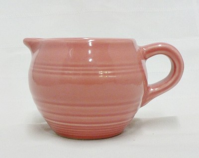 fiestaware creamer and sugar set